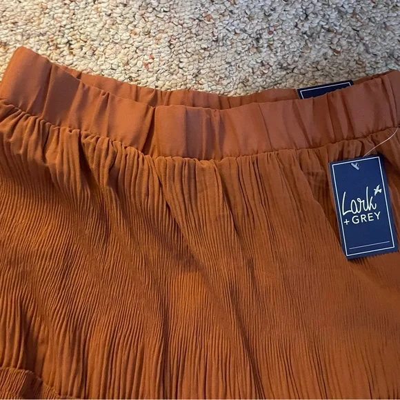 Lark & Grey Women's Maxi Skirt in Terracotta - Picture 3 of 4